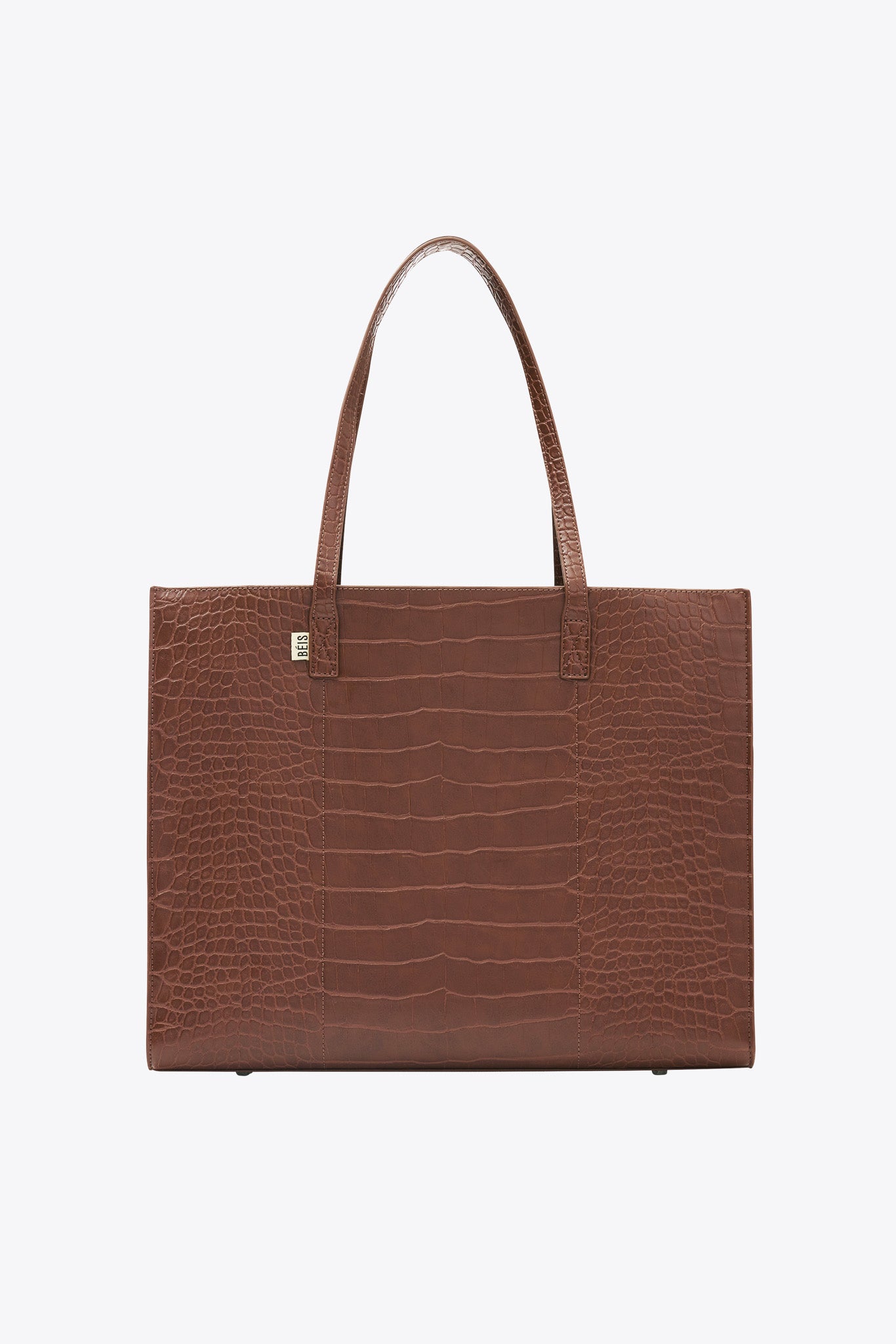 Resale The Large Work Tote in Maple Croc - Image 12