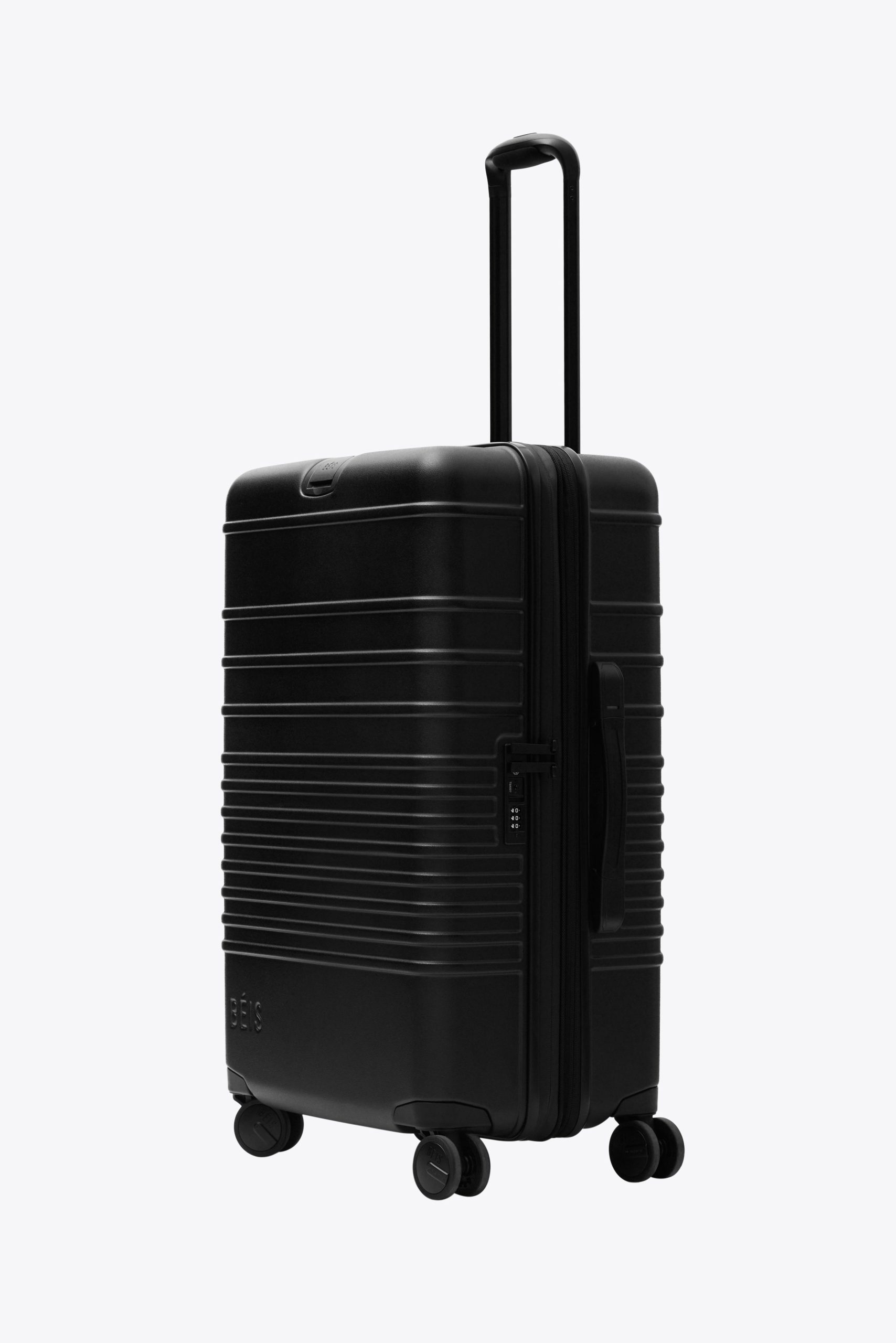 The Medium Check-In Roller in All Black - Image 2