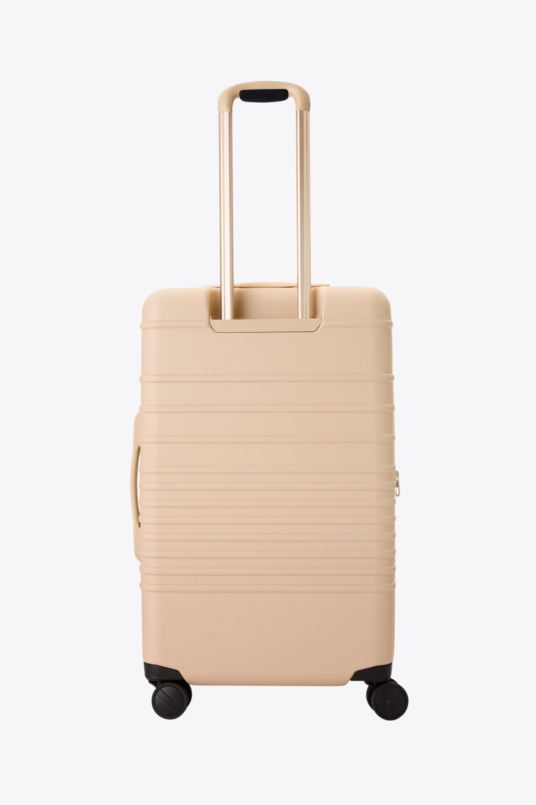 The Medium Check-In Roller in Beige - Image 3