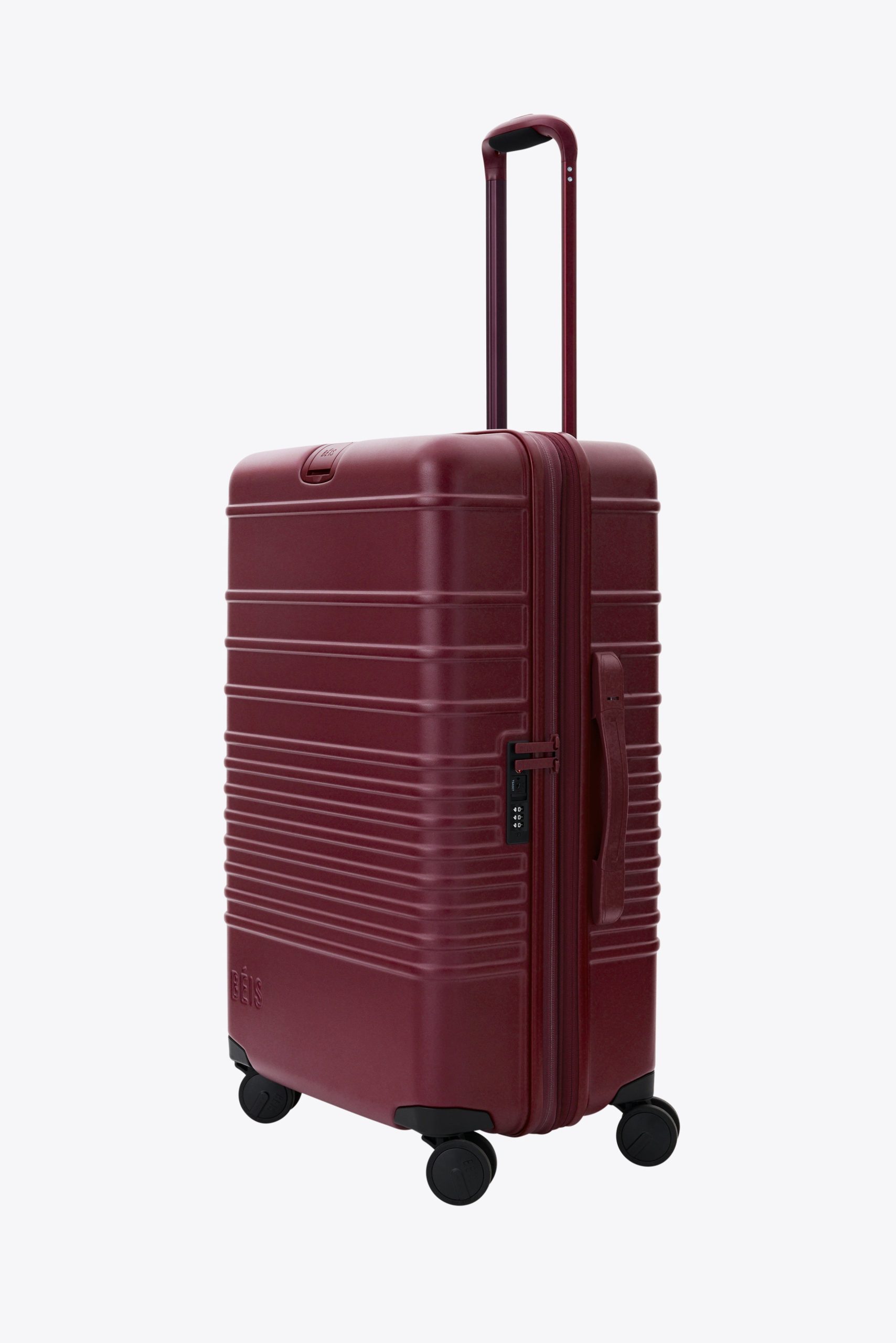The Medium Check-In Roller in Burgundy - Image 2