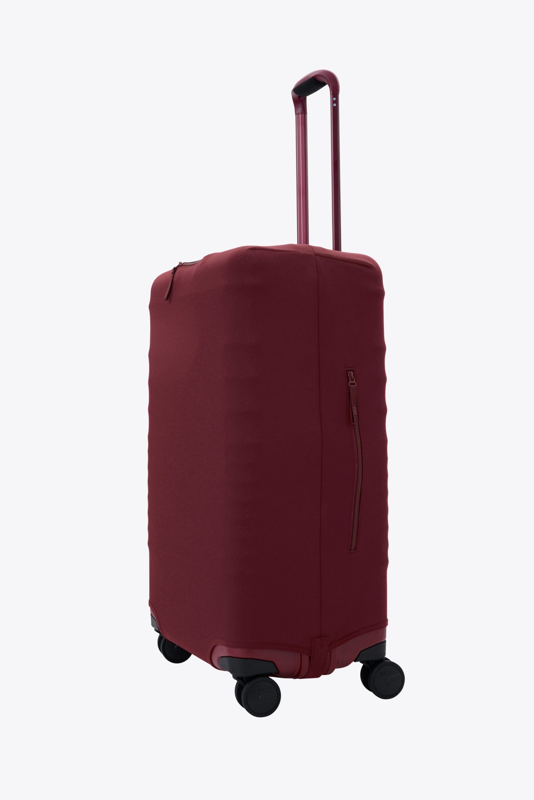 The Medium Check-In Luggage Cover in Burgundy - Image 2