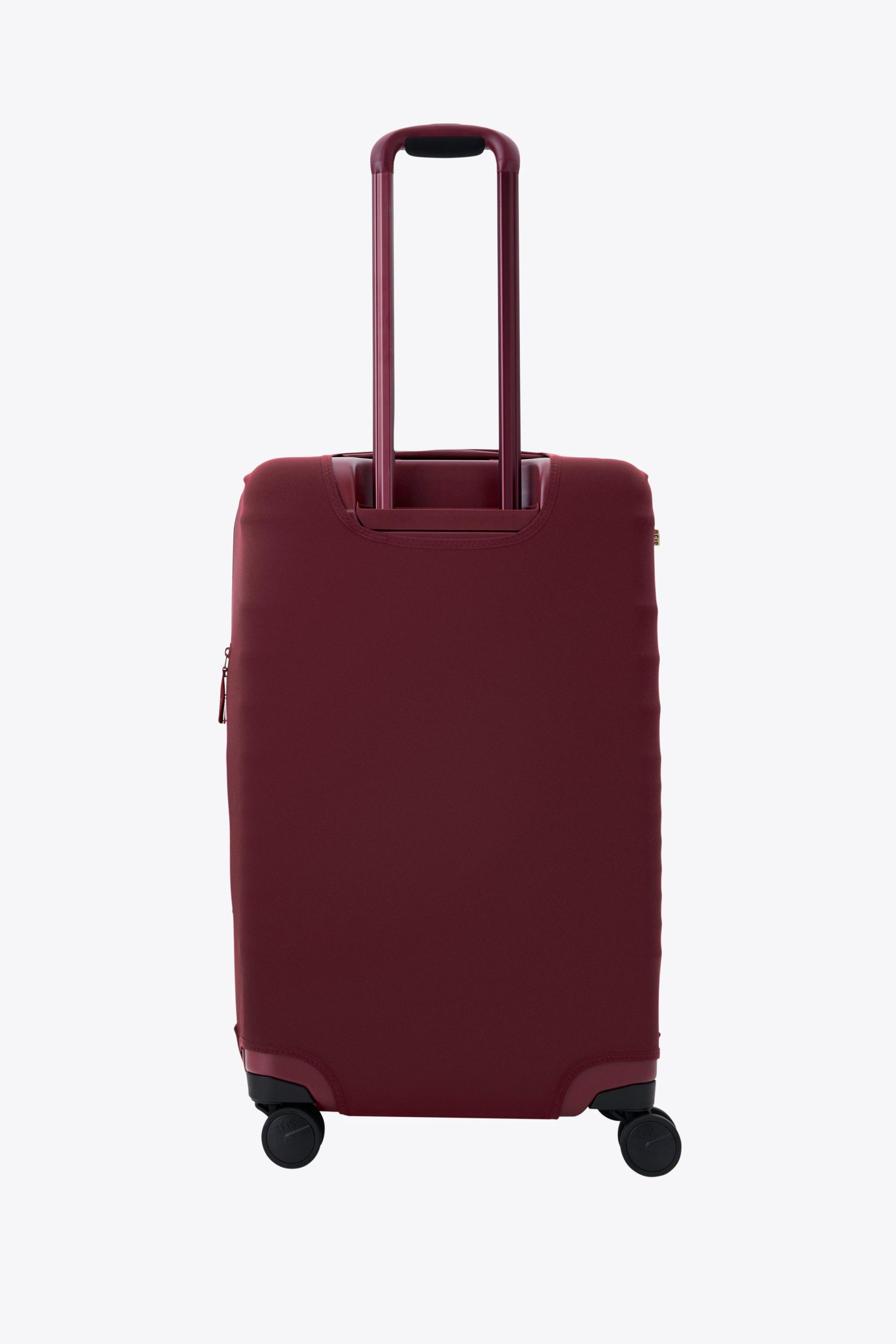 The Medium Check-In Luggage Cover in Burgundy - Image 3