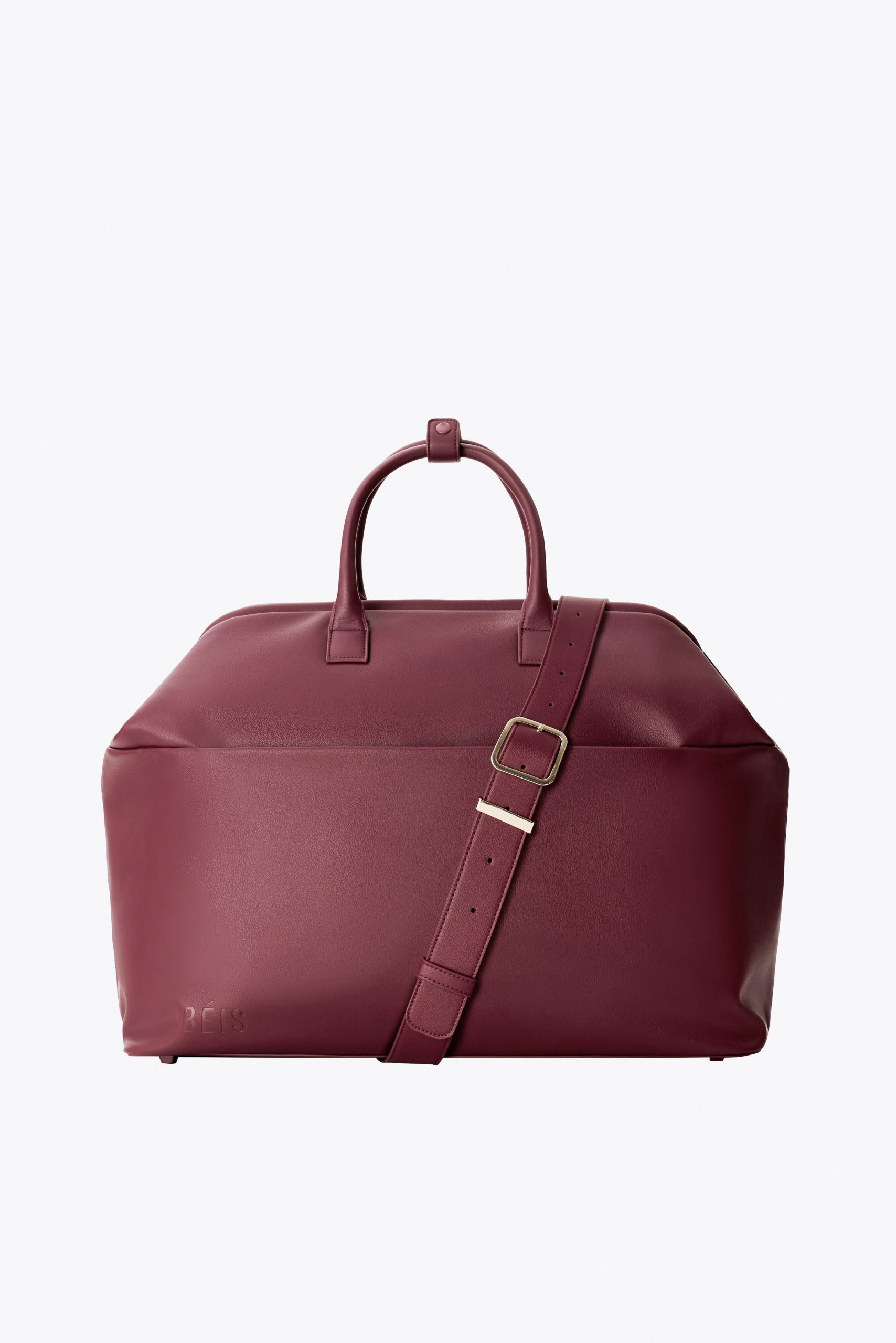 The Essential Weekender in Burgundy - Image 4