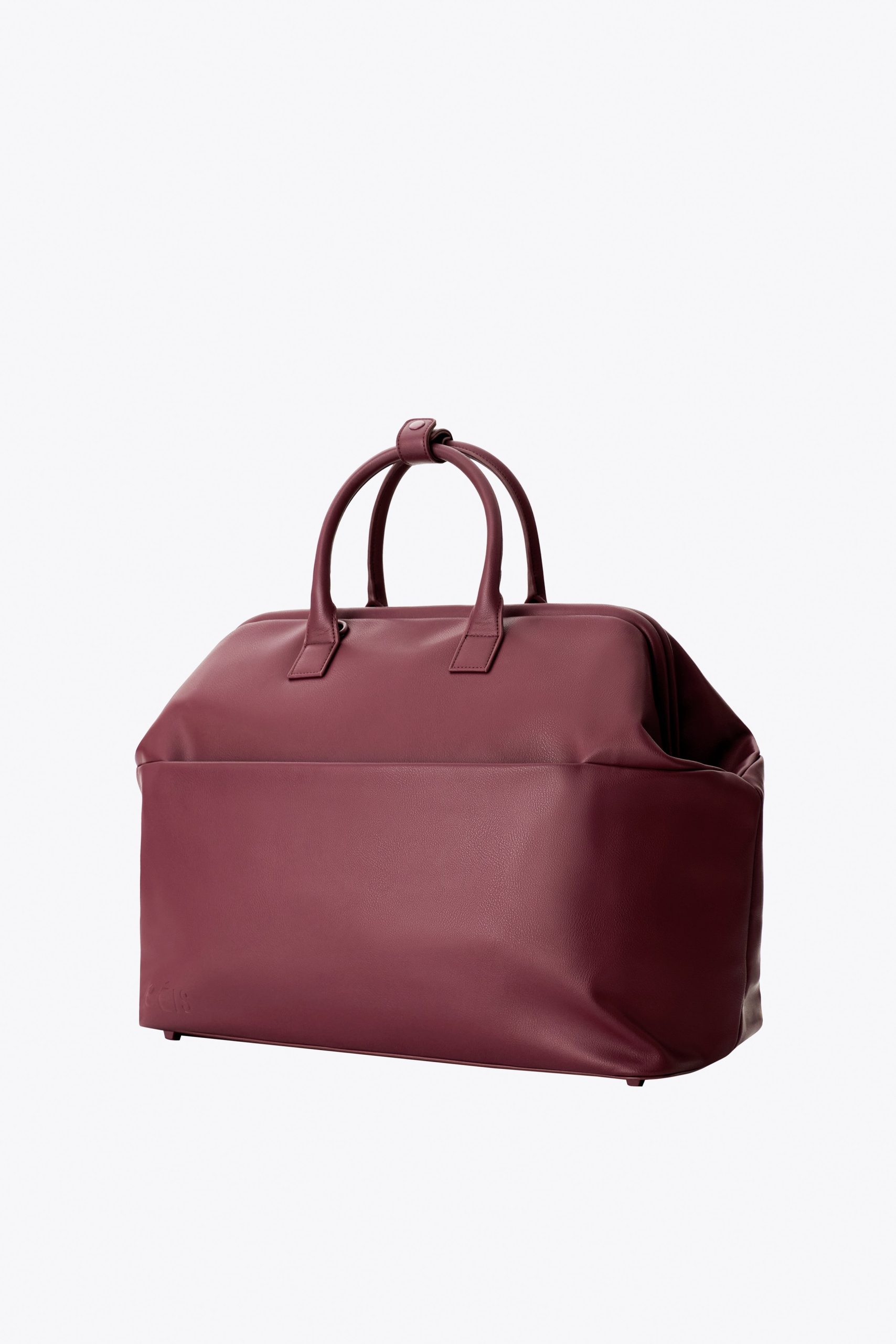 The Essential Weekender in Burgundy - Image 3