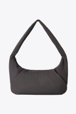 The Oversized Crescent Catchall in Charcoal