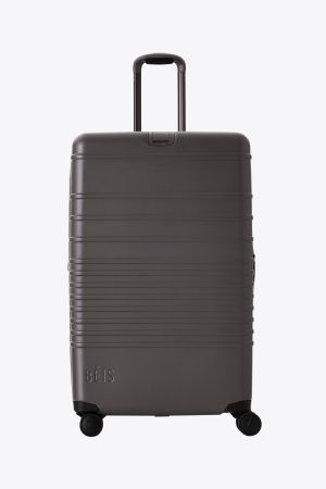 The Large Check-In Roller in Charcoal