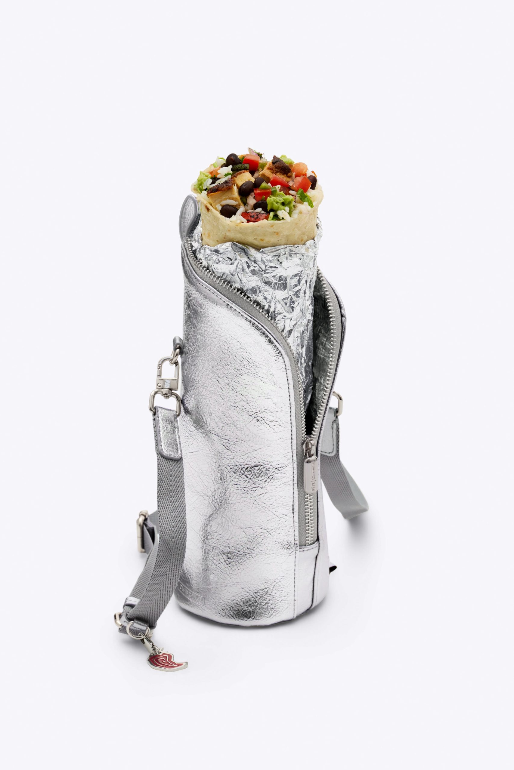 B??IS x Chipotle The Burrito Crossbody in Foil - Image 5