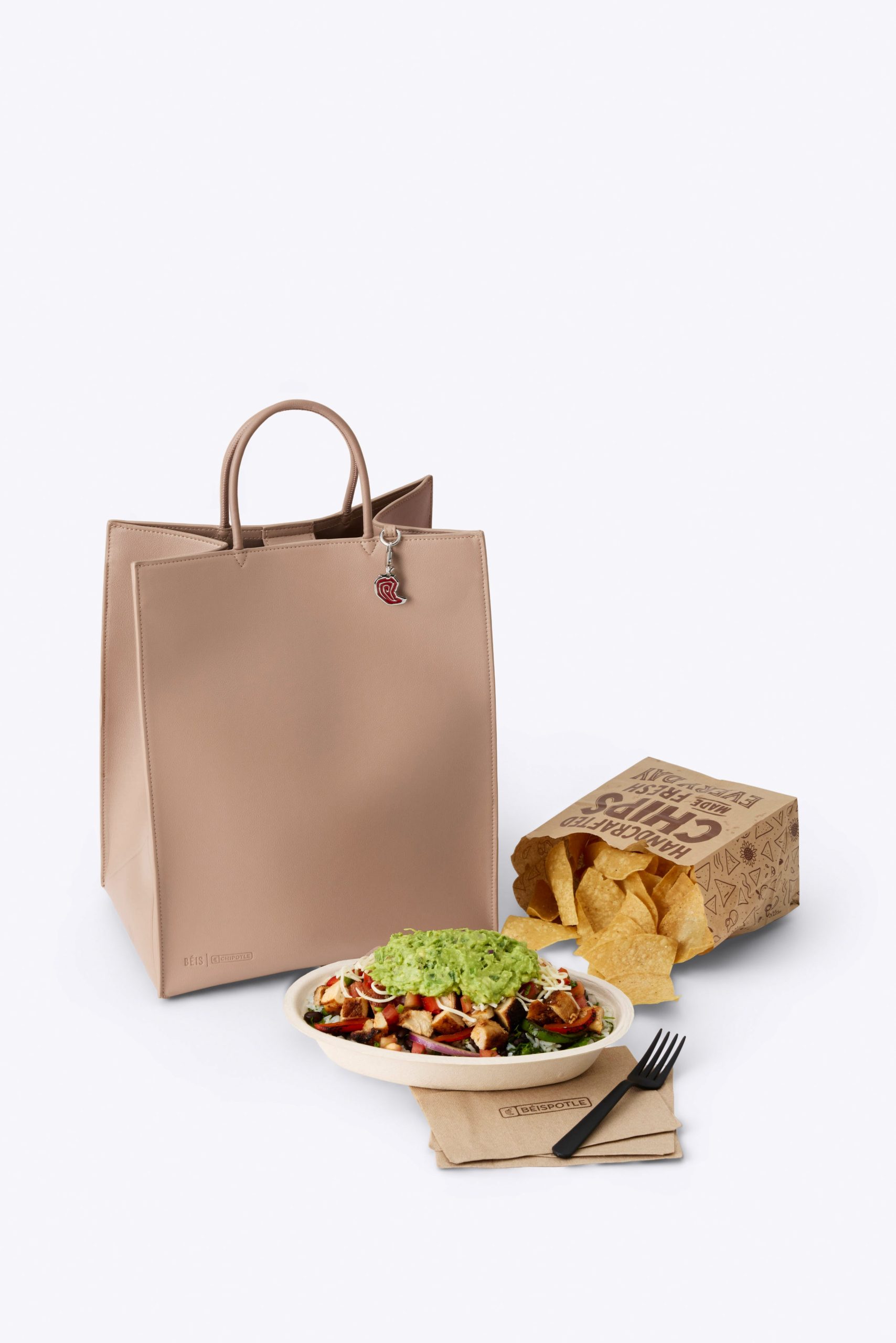 B??IS x Chipotle The To Go Bag in Kraft Brown - Image 6