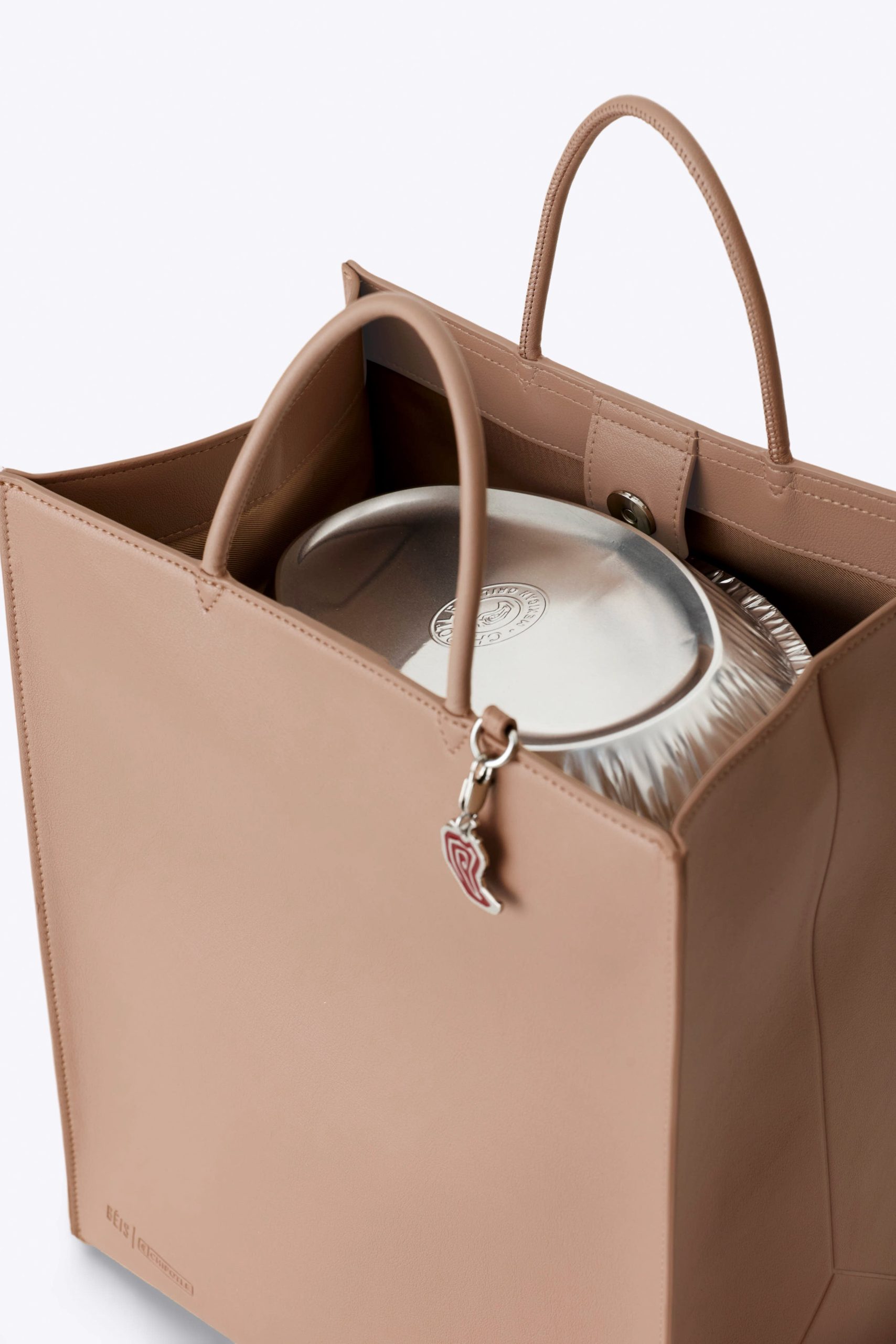 B??IS x Chipotle The To Go Bag in Kraft Brown - Image 7