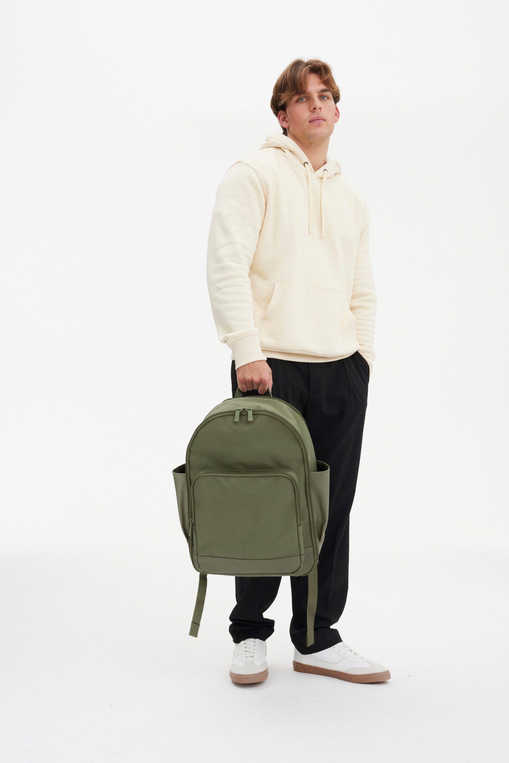 The Travel Backpack in Olive - Image 5