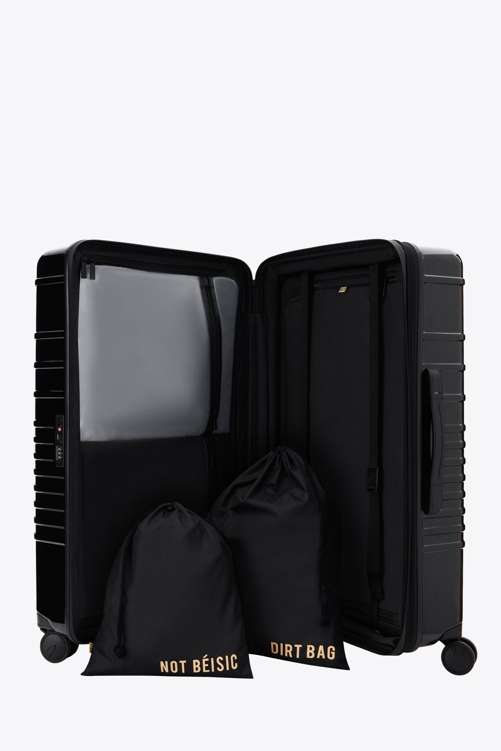 The Large Check-In Roller in Black - Image 5