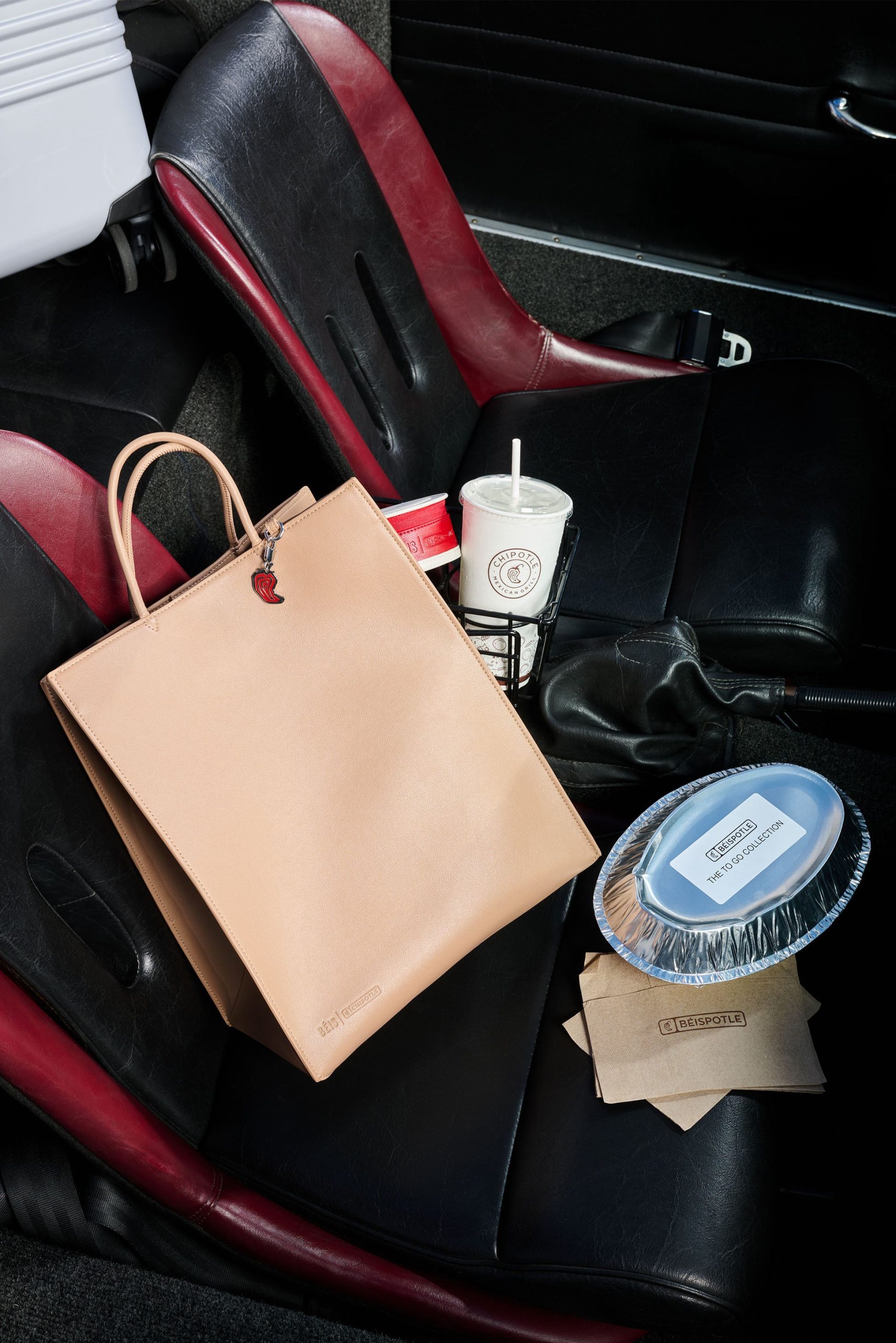 B??IS x Chipotle The To Go Bag in Kraft Brown - Image 2